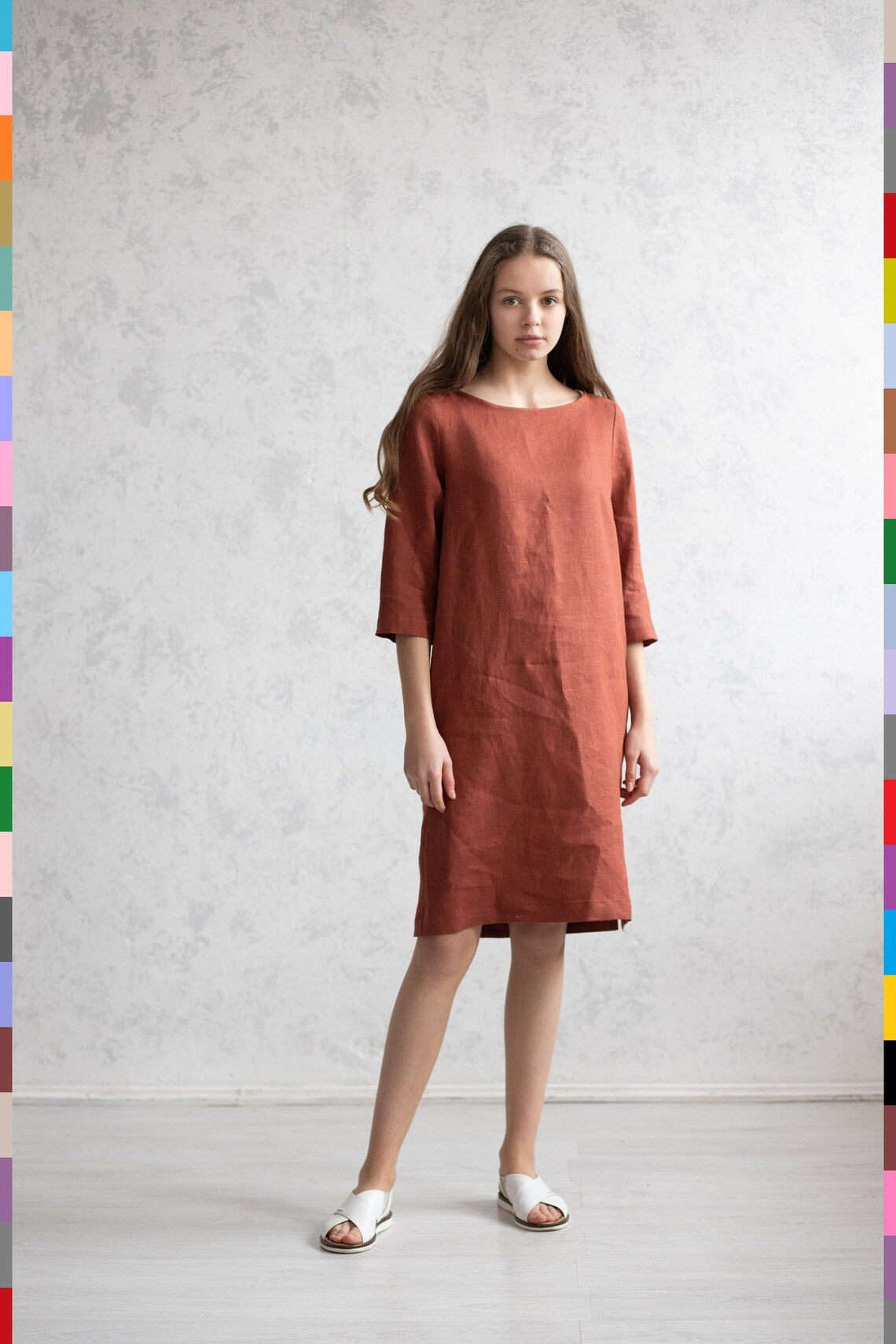 Terracotta Dress
Summer Dress
Smock Linen Dress
Simple Linen Dress
Pinafore Dress
Orange Dress
Midi Dress
Linen Summer Dress
Linen Dresses
Linen Dress Women
Linen Dress
Going Out Dress
Dresses
Bridesmaid Dresses
409