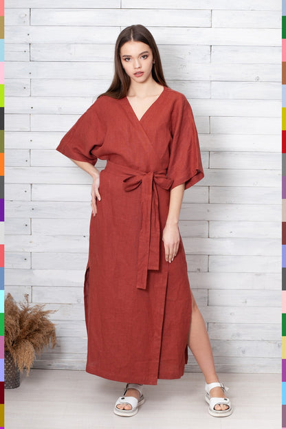 V Neck Dress
Terracotta Dress
Pure Linen Dress
Maxi Dress
Long Linen Dress
Long Dress
Linen Wrap Dress
Linen Dresses
Linen Dress
Flax Wrap Dress
Everyday Dress
Dresses
Dress With Belt
Casual Dresses
774