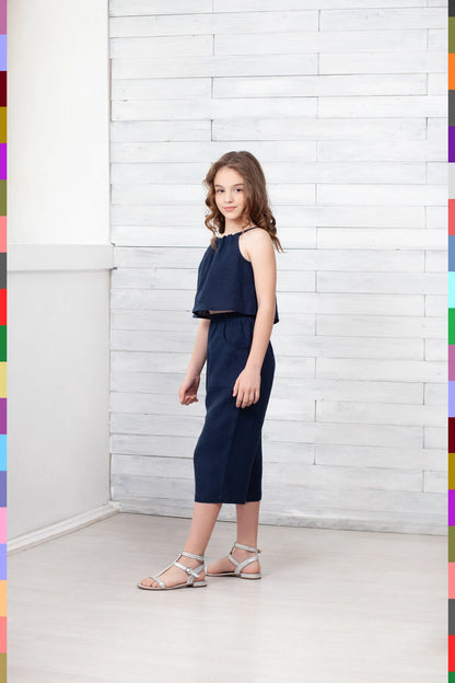 Summer Kids Top
Kids Linen Tops
Kids Flax Top
Linen Tees
Girls Tops
Girls Linen Tops
Tops For Girls
Linen Tops Children
Laced Kids Top
Navy Blue Kids Top
Tie Kids Top
Childrens Tank
Kids Linen Top
