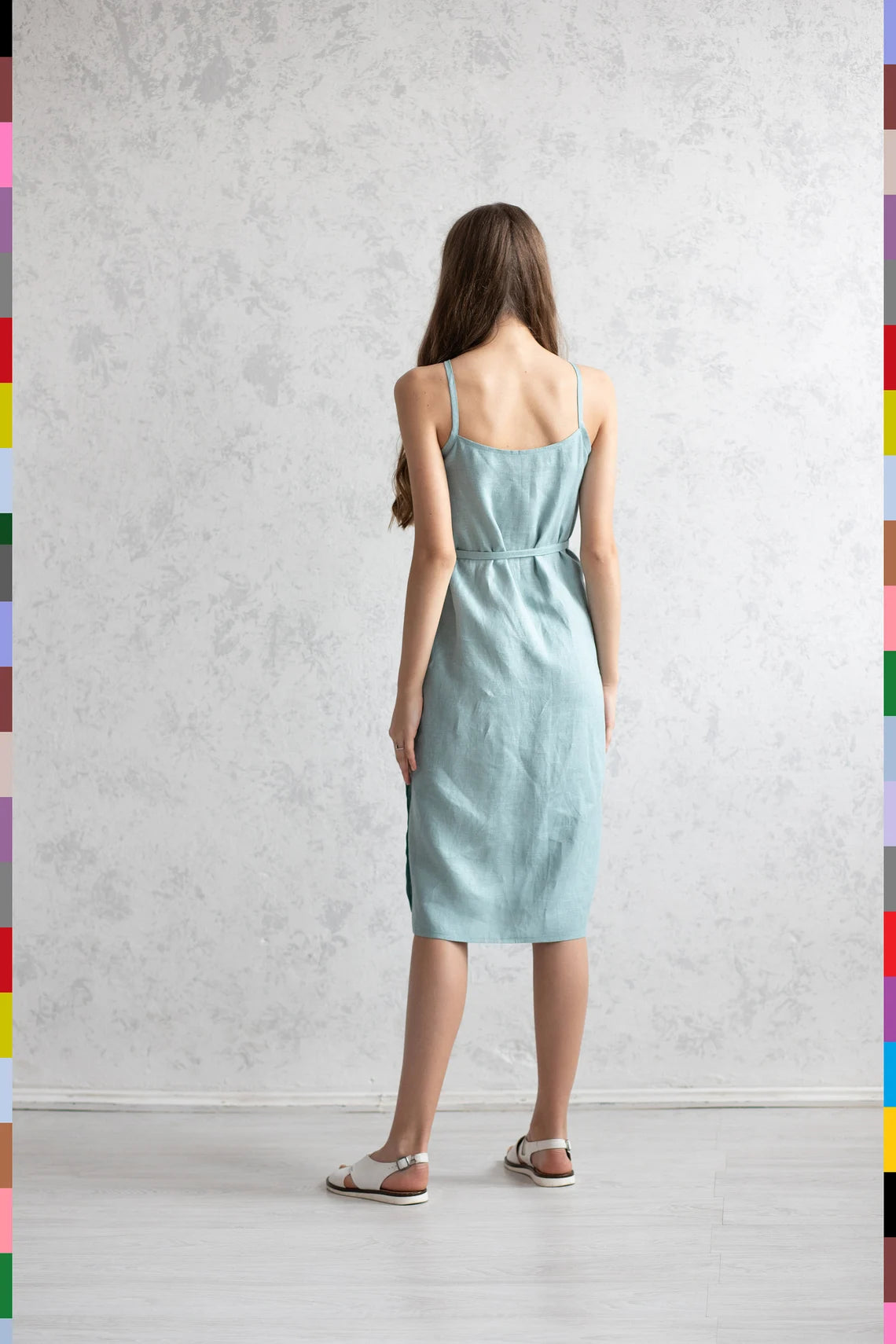 Italian Linen Women's Dress Italian Linen Women's Dress