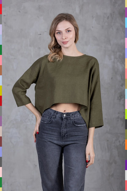 Linen Tops
Summer Linen Top
Linen Top Women
Women's Linen Blouse
Loose Linen Top
Loose Linen Blouse
Women's Blouses
Minimal Linen Top
Oversized Linen Top
Half Sleeves Top
Everyday Women Top
Comfy Linen Top
Linen Shirts