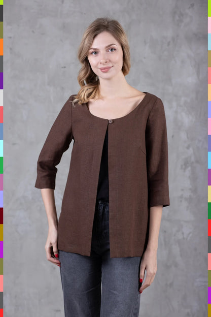 Linen Blouse
Linen Blouses
Women Blouse
Women Blouses
Summer Blouses
Italian Blouse
Custom Blouse
Linen Cape
One Button Blouse
Women's Jacket
Blouse With Sleeves
Women's Capes
Dark Brown Blouse