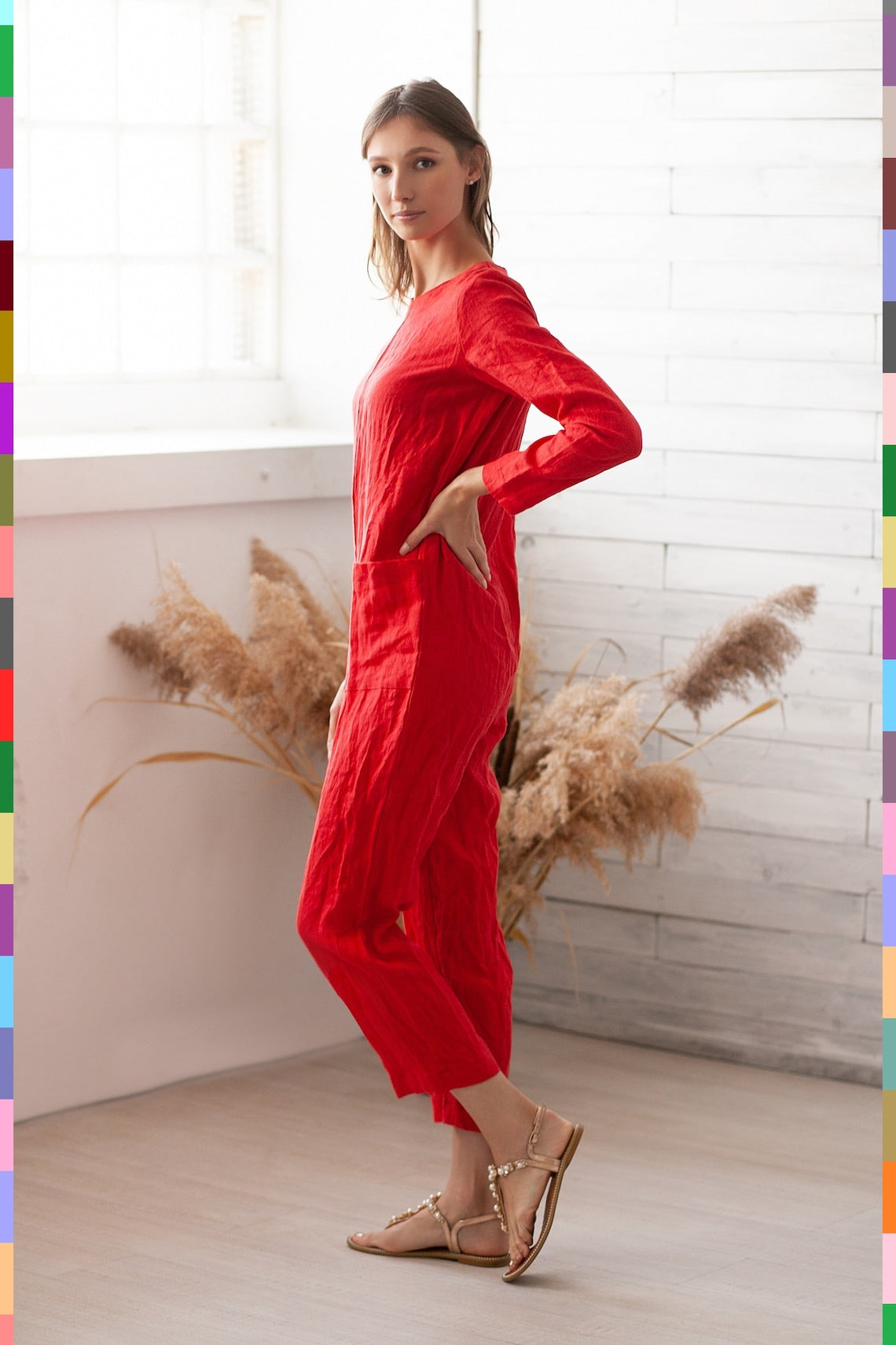 Women Jumpsuit
Romper Flax
Red Linen Jumpsuit
Linen Romper
Linen Overall
Linen Kimono
Linen Jumpsuit
Linen Flax Clothing
Kimono Jumpsuits
Jumpsuits
Flax Jumpsuit
Double Washed Linen
Boho Linen Jumpsuit
Back Zipper Jumper
862