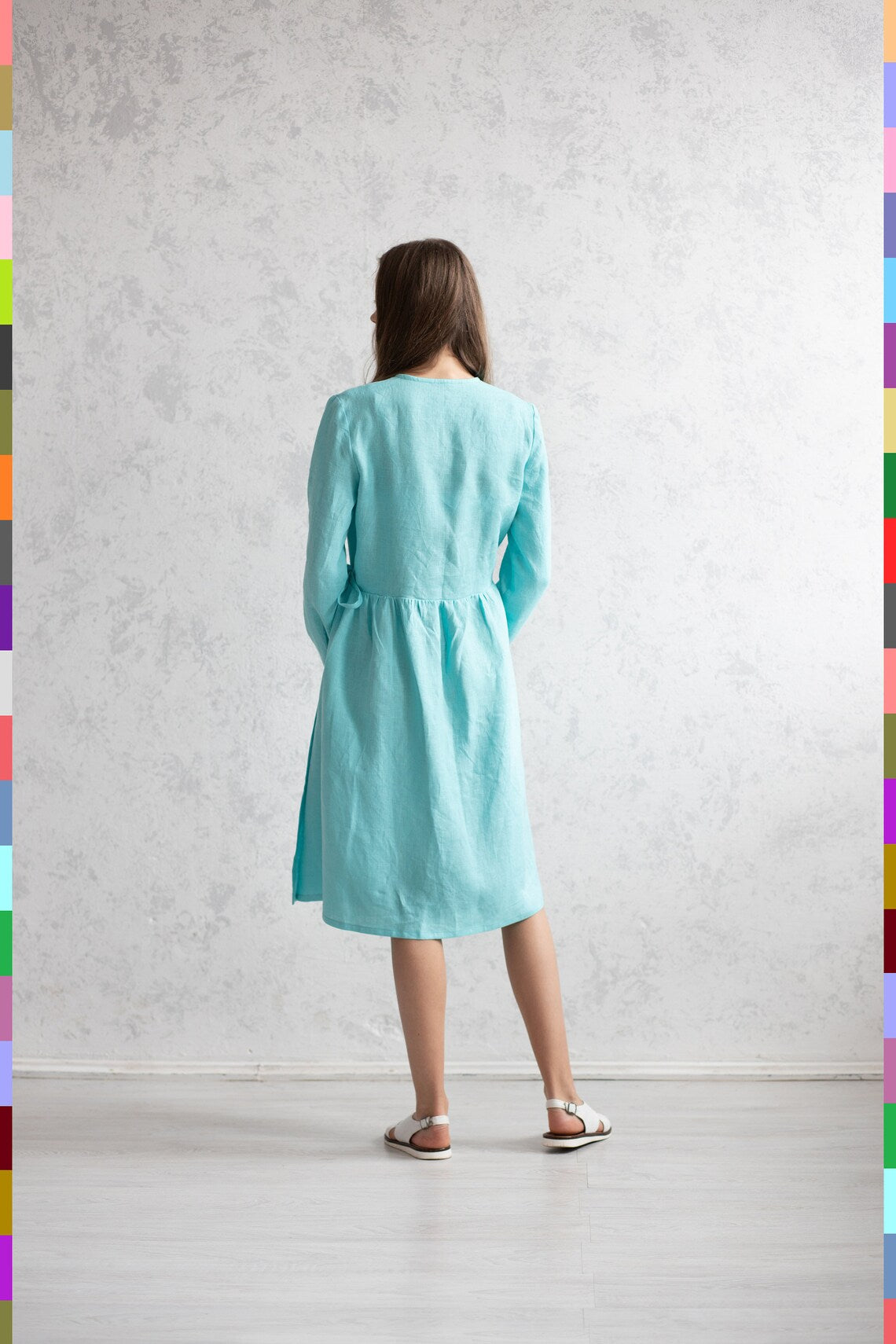 Italian linen women's dress Italian linen women's dress
