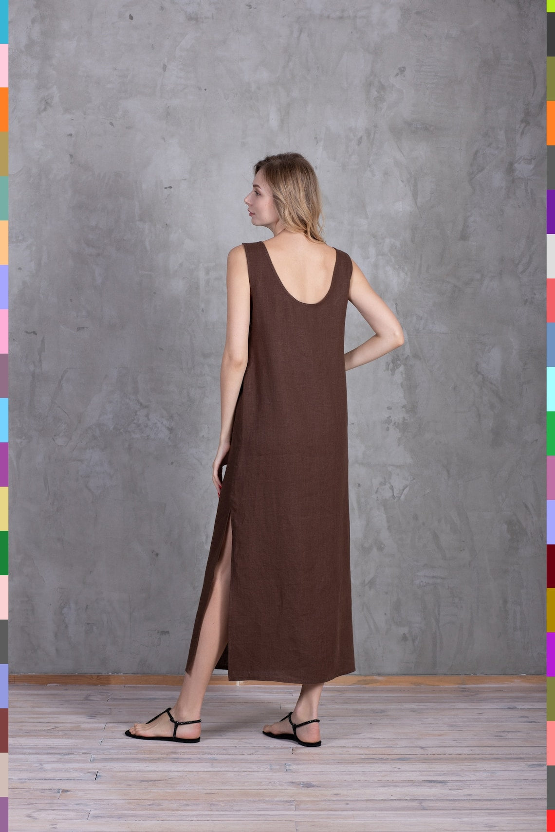 Italian linen women's dress Italian linen women's dress