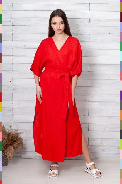 Italian Linen Women's Dress Italian Linen Women's Dress