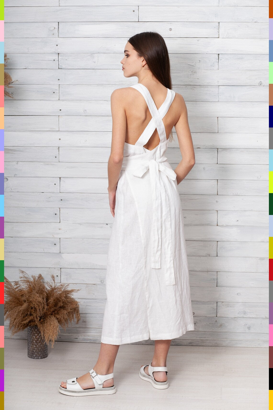 Italian linen women's dress Italian linen women's dress