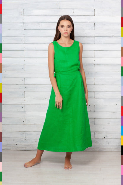 Italian linen women's dress Italian linen women's dress