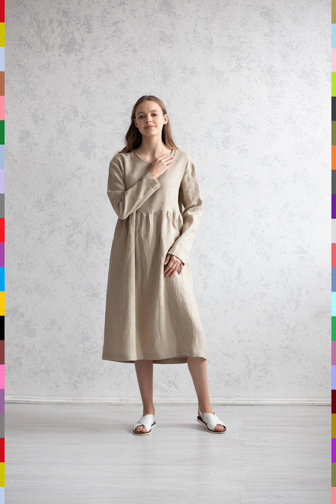 Summer Dress
Soft Linen Dress
Smock Linen Dress
Simple Linen Dress
Maxi Length Dress
Maxi Dress
Long Sleeves Dress
Long Loose Dress
Long Linen Dresses
Long Linen Dress
Linen Tunic
Linen Loose Dress
Flax Beige Dress
Dresses
434