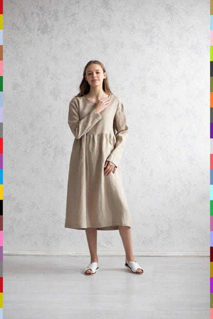 Summer Dress
Soft Linen Dress
Smock Linen Dress
Simple Linen Dress
Maxi Length Dress
Maxi Dress
Long Sleeves Dress
Long Loose Dress
Long Linen Dresses
Long Linen Dress
Linen Tunic
Linen Loose Dress
Flax Beige Dress
Dresses
434