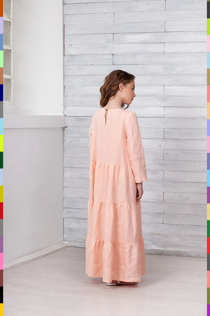 Summer Kids Dress
Kids Linen Dresses
Girls Linen Dresses
Natural Kids Dress
Long Girls Dress
Girls Summer Dress
Linen For Girls
Maxi Kids Dress
Pink Girls Dress
Easter Kids Dress
Long Sleeve Dress
Fall Linen Dress
Spring Girls Dress