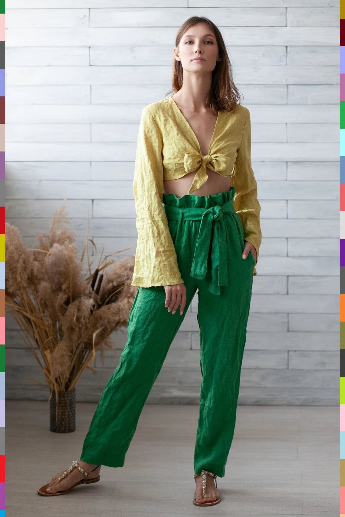Woman Linen Pants
Washed Linen Pants
Summer Women Pants
Summer Girls Pants
Soft Linen Pants
Pants & Shorts
Loose Linen Pants
Linen Trousers
Linen Pants
Leisure Pants
High Waist Pants
Green Linen Pants
Flax Pants
Flax Pant
105