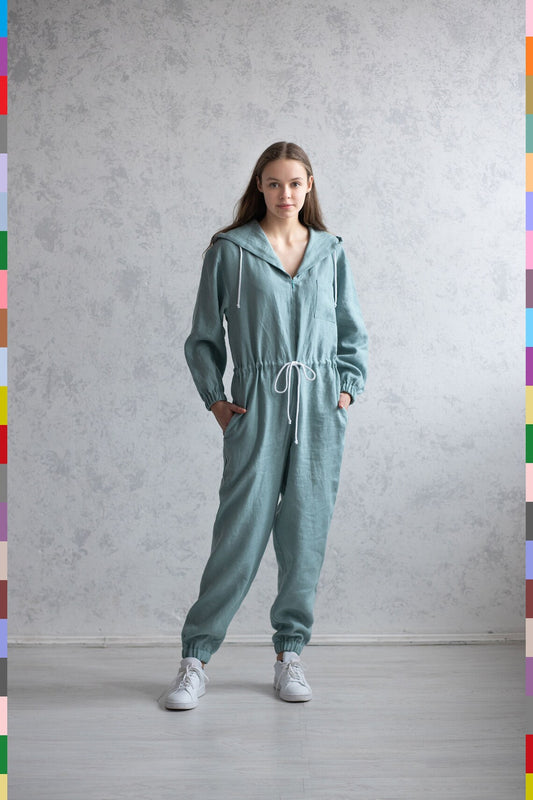 Washed Linen
Teal Linen Jumpsuit
Linen Rompers
Linen Romper
Linen Overall
Linen Kimono
Linen Jumpsuit Women
Linen Jumpsuit
Linen Clothes
Jumpsuits
Italian Linen
Hoody Overall
Flax Jumpsuit
Casual Playsuit
393