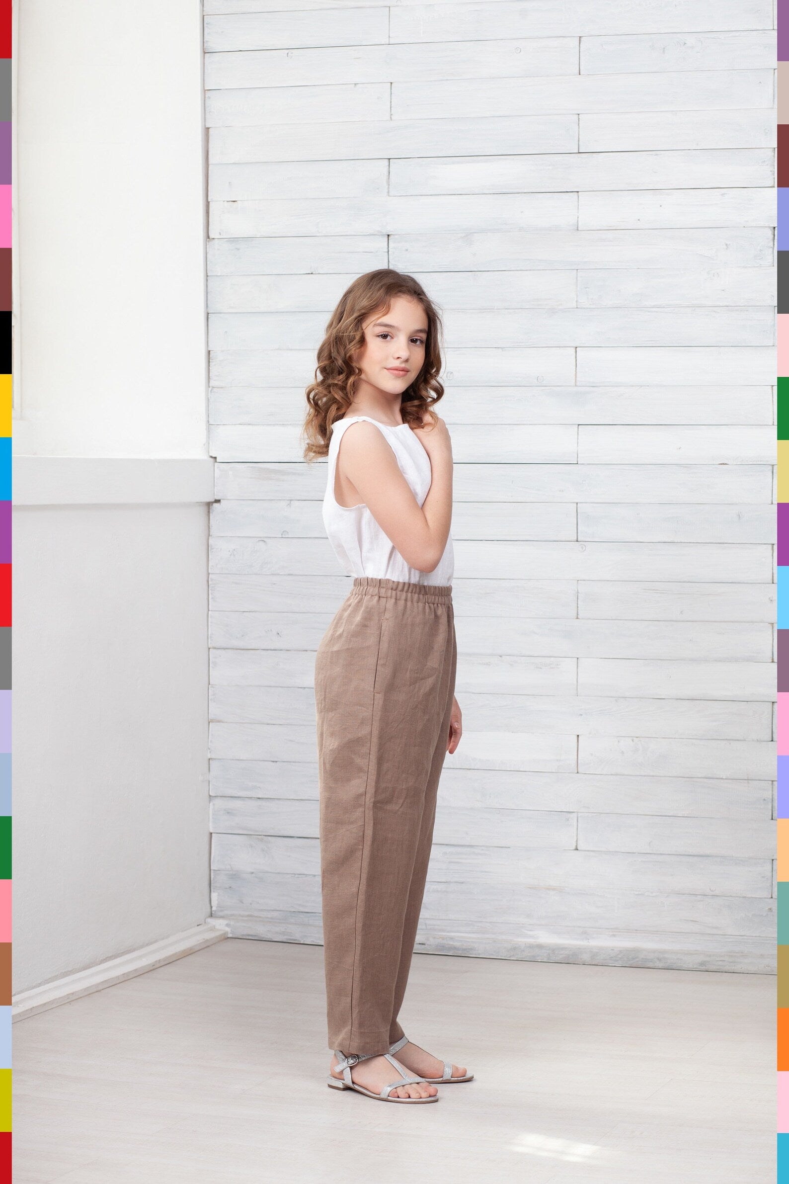 Kids Linen Italy
Summer Kids Pants
Kids Linen Pants
Kids Pants
Linen Pants
Girl Pants
Kids Linen Trousers
Beach Party Pants
Boho Kids Pants
Brown Kids Pants
Girls Linen Trousers
Children Linen Pants
Kids Flax Pants