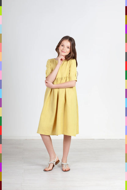 Kids Linen Dress
Kids Flax Dress
Summer Kids Dress
Kids Linen Dresses
Girl Linen Dress
Girls Linen Dresses
High Waist Dress
Long Flax Kids Dress
Maxi Girls Dress
Lemon Girls Gown
Summer Linen Tunic
Minimalist Dress
Casual Kids Dress
