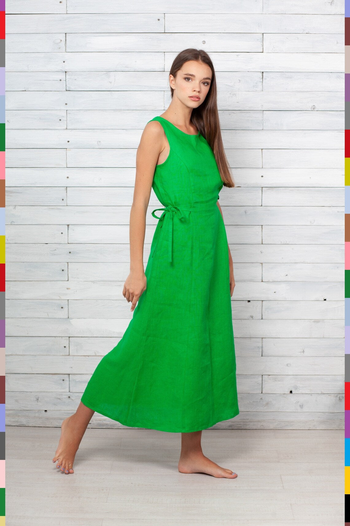 Italian Linen Women's Dress Italian Linen Women's Dress