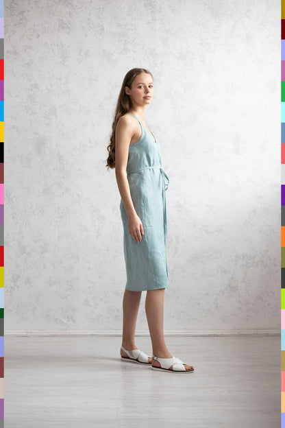 Italian linen women's dress Italian linen women's dress