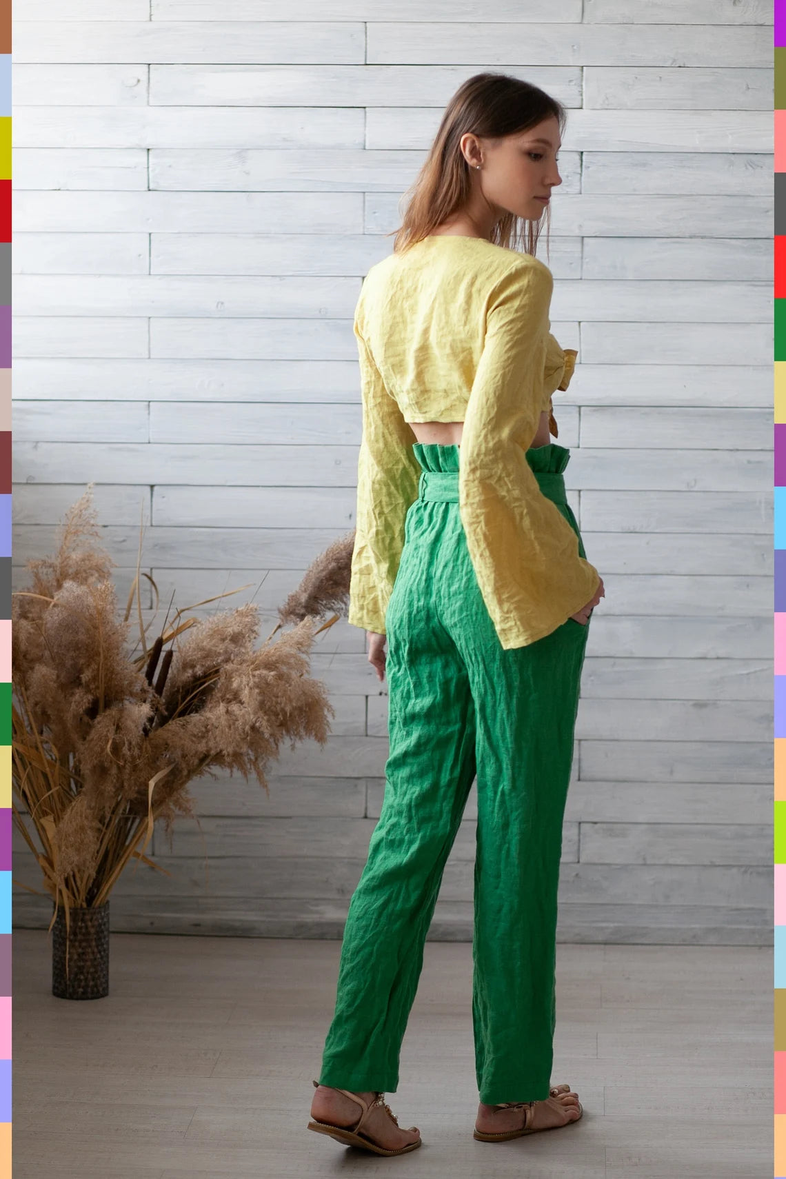 Woman Linen Pants
Washed Linen Pants
Summer Women Pants
Summer Girls Pants
Soft Linen Pants
Pants & Shorts
Loose Linen Pants
Linen Trousers
Linen Pants
Leisure Pants
High Waist Pants
Green Linen Pants
Flax Pants
Flax Pant
105