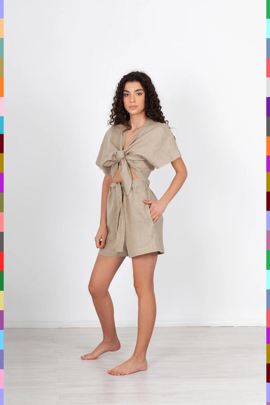 Yoga Shorts
Women Shorts
Woman Linen Shorts
Wide Leg Shorts
Washed Linen Shorts
Summer Shorts
Pants & Shorts
Linen Summer Bottoms
High Waisted Shorts
Drawstring Shorts
Brown Shorts
Brown Linen Shorts
Booty Shorts
Beach Wear
839