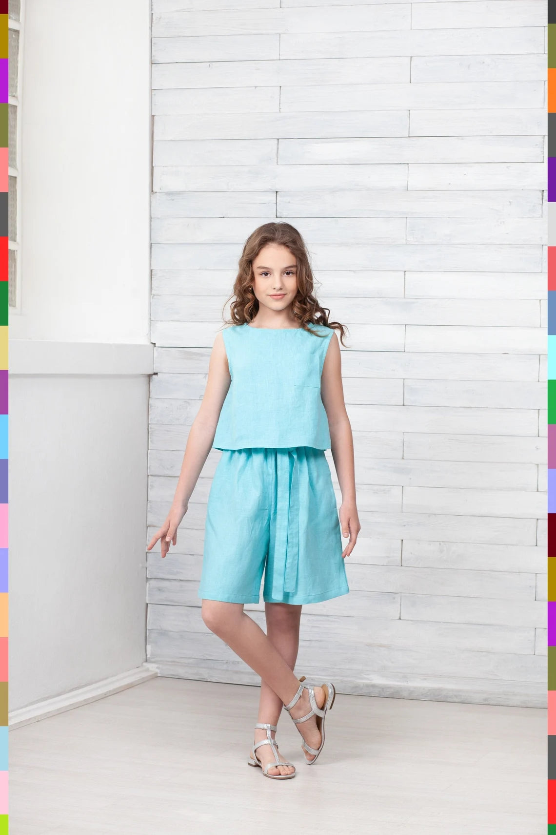 Summer Kids Top
Girl Linen Top
Kids Flax Top
Girls Tops
Girls Linen Tops
Tops For Girls
Linen Tops Children
Linen Kids Clothing
Summer Clothing
Blue Kids Tank
Basic Kids Top
Girls Linen T-Shirt
Luxury Girls Top
