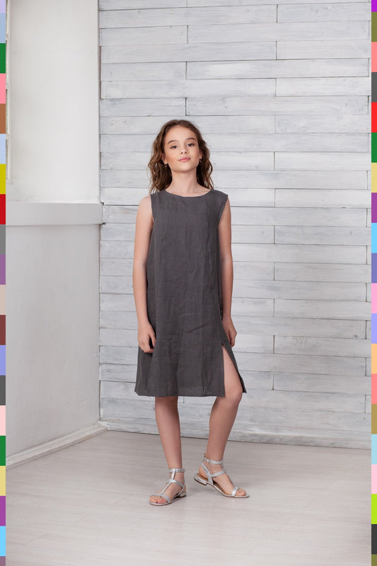 Summer Kids Dress
Kids Linen Dresses
Flax Kids Dresses
Girl Linen Dress
Girls Linen Dresses
Soft Kids Dress
Bohemian Child Dress
Dashes Of Love
Beach Dress
Gray Kids Dress
Simple Girls Dress
Kids Tank Dress
Midi Teen Dress
