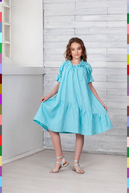 Kids Linen
Kids Linen Dresses
Flax Kids Dresses
Girl Linen Dress
Ruffle Teen Dress
Childs Blue Dress
Flower Kids Dress
Linen Sundress
Blue Kids Dress
Flower Girl Dress
Minimalist Dress
Kids Clothing
Organic Kids Clothes
