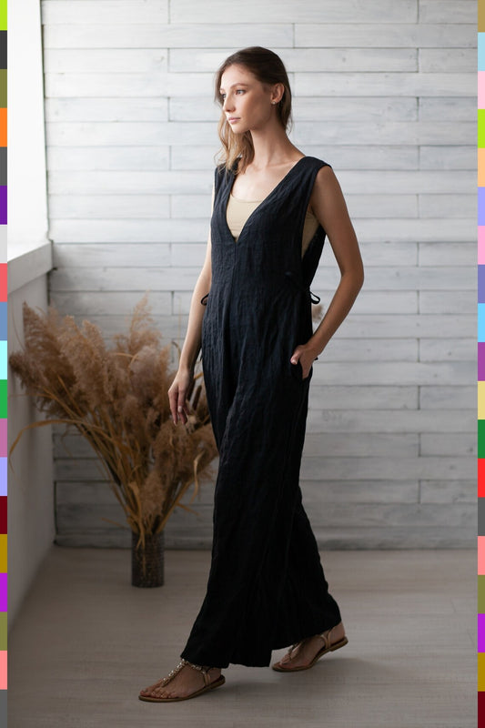 Women Jumpsuit Linen
Washed Linen
Sleeveless Romper
Palazzo Jumper
Loose Linen Overalls
Linen Romper
Linen Overall
Linen Jumpsuit
Linen Clothes
Kimono Linen Romper
Jumpsuits
Flax Romper Women
Flax Jumpsuit
Black Linen Jumpsuit
178