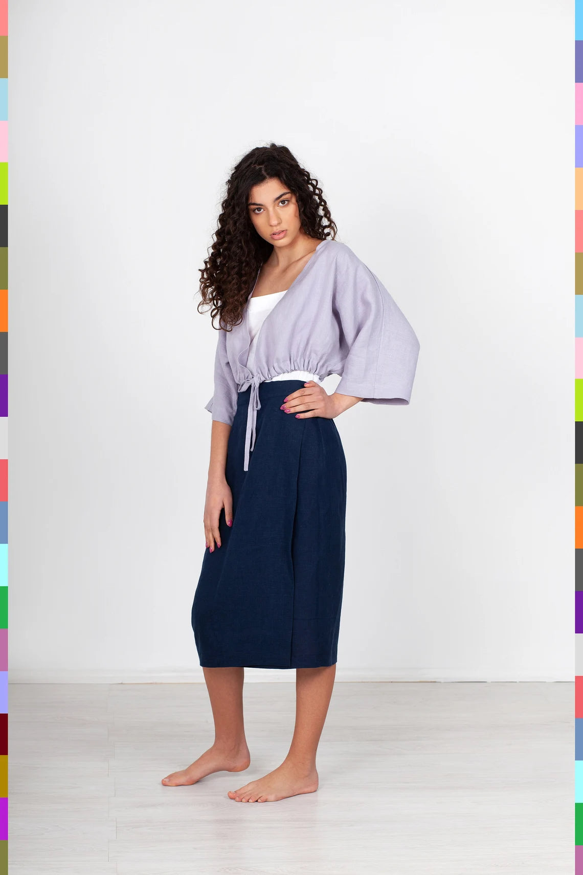 Linen Shirt
Flax Top
Linen Tops
Linen Tanks
Summer Linen Top
Linen Cami
Linen Tank Top
Linen Blouse
Linen Top Women
Purple Linen Top
Flax Cropped Jacket
Tie Front Jacket
Summer Cropped Top
