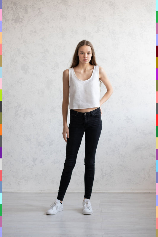 Linen Top
Woman Linen Top
Linen Tops
Sexy Linen Top
Linen Crop Top
Women Tops
Linen Tank
Linen Casual Top
Linen Crop Tops
Linen Tank Tops
Linen Sleeveless Top
Women's Summer Top
Scoop Neck Crop Top