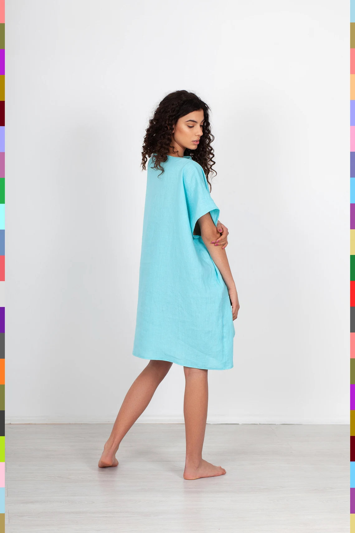 Italian linen women's dress Italian linen women's dress