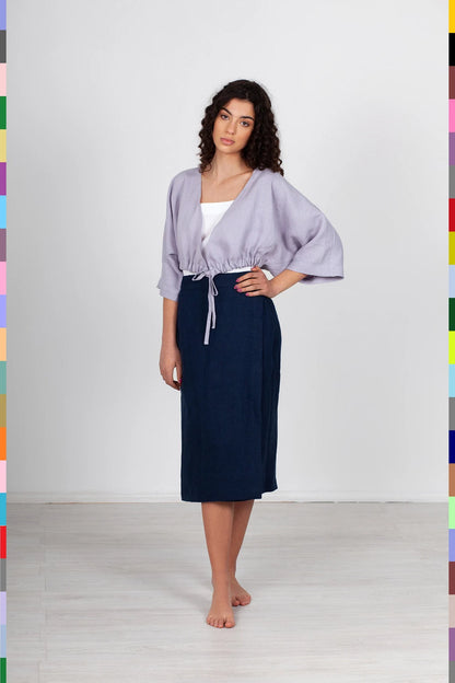 Linen Shirt
Flax Top
Linen Tops
Linen Tanks
Summer Linen Top
Linen Cami
Linen Tank Top
Linen Blouse
Linen Top Women
Purple Linen Top
Flax Cropped Jacket
Tie Front Jacket
Summer Cropped Top