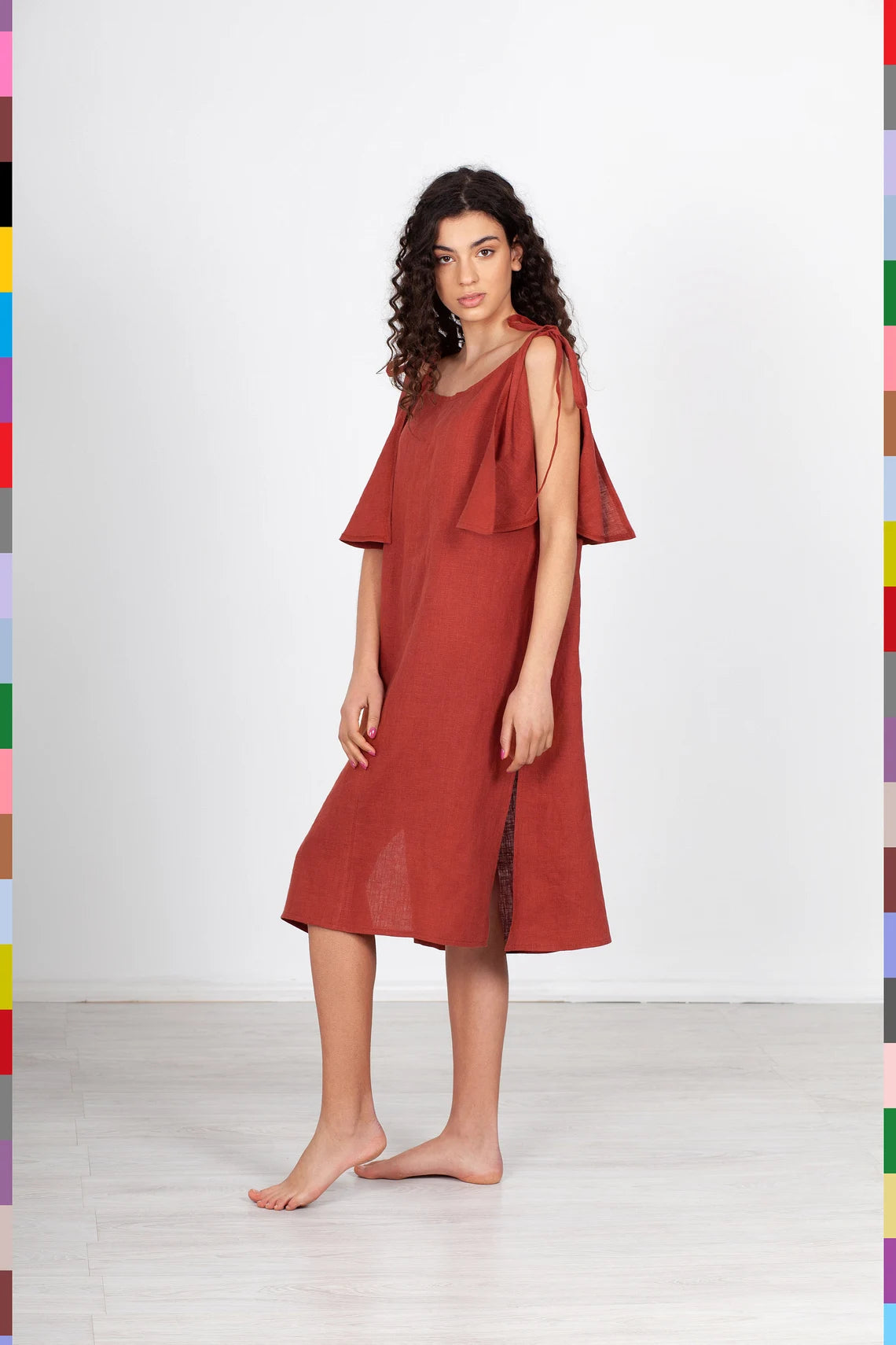 Italian linen women's dress Italian linen women's dress