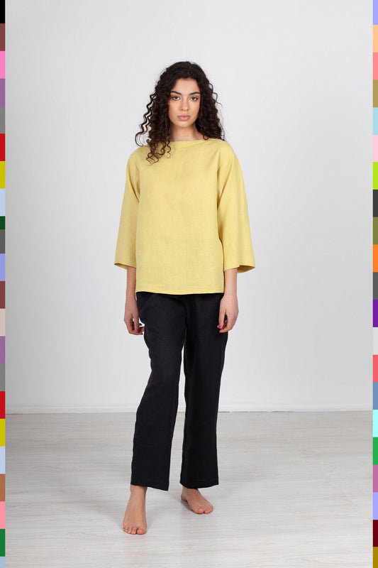 Linen
Summer Linen Top
Lemon Tunic Top
Linen Shirts
Linen Shirt Women
Women Shirts
Women Tops
Oversize Women Shirt
Shirts For Women
Yellow Linen Shirt
Flax Top
Linen Top
Simple Linen Tunic