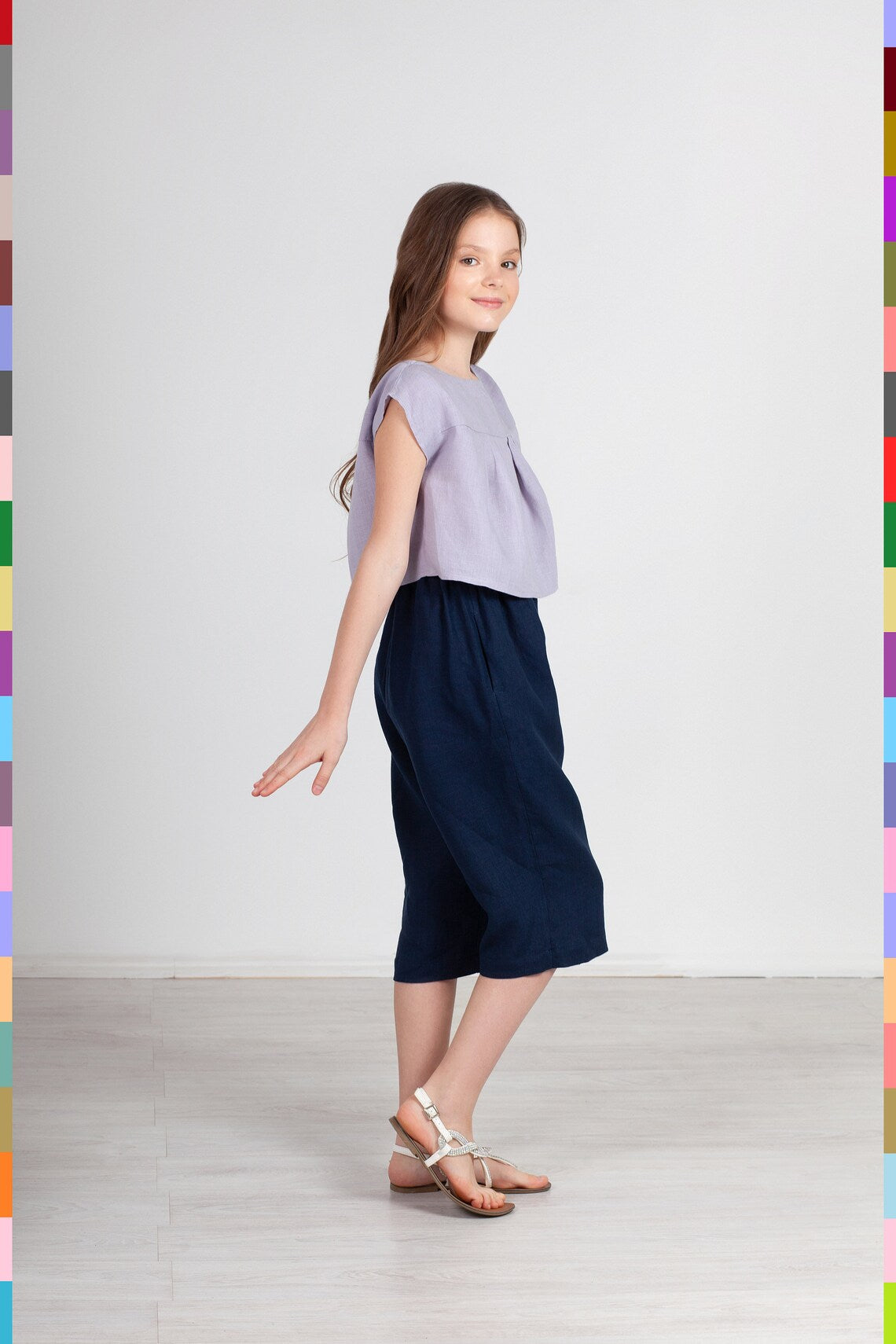 Linen kids top