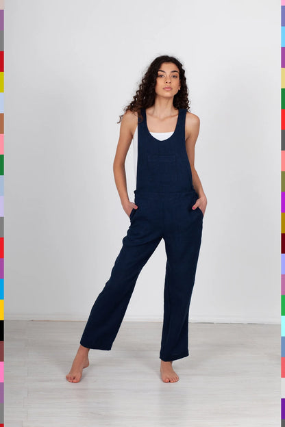 Linen women jumpsuit