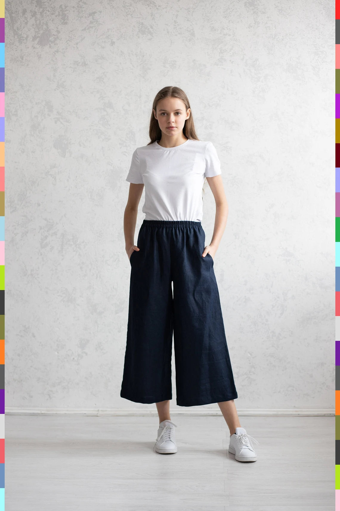 Linen women pants