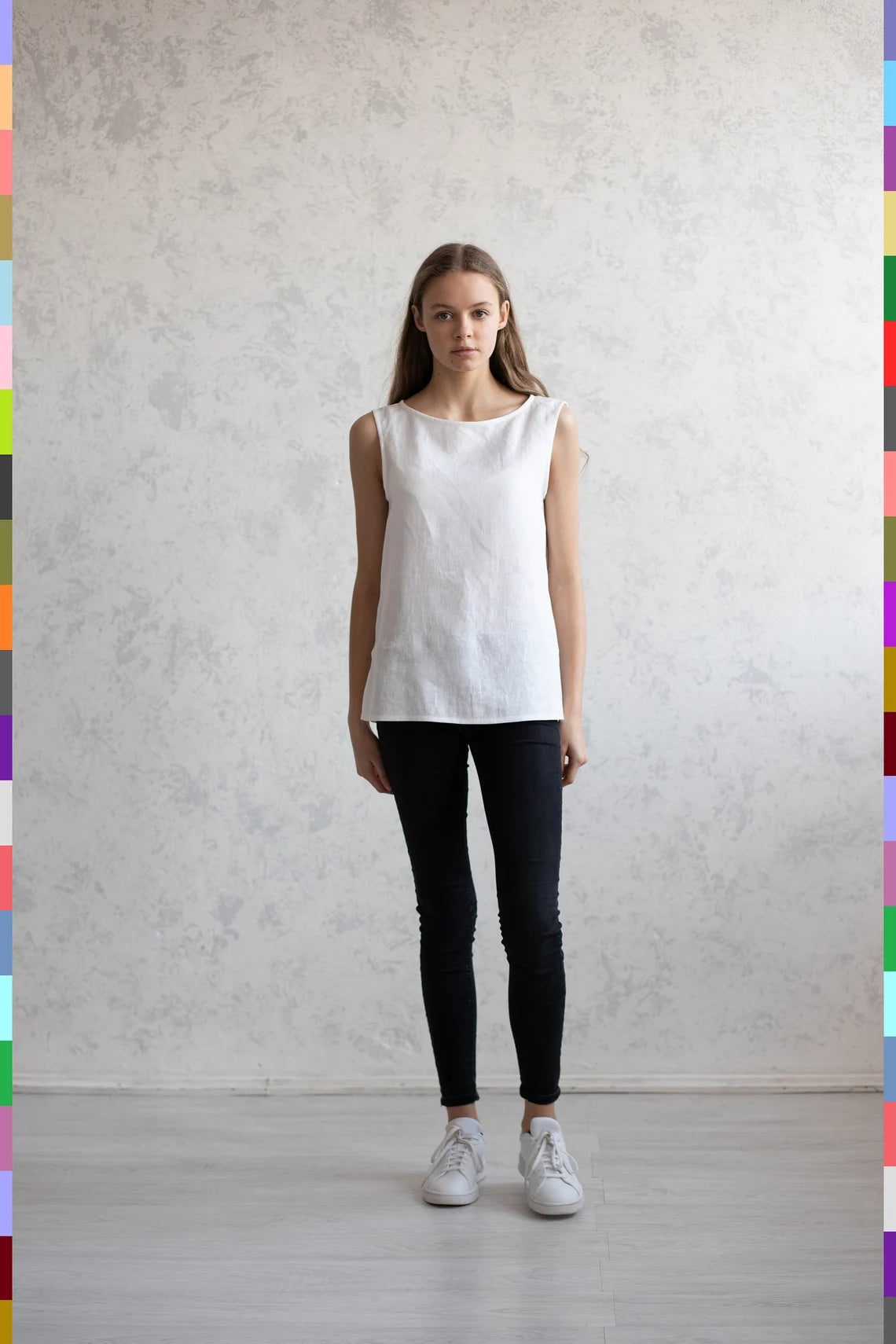 Linen women top