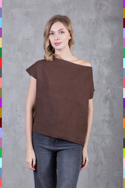 Linen women top