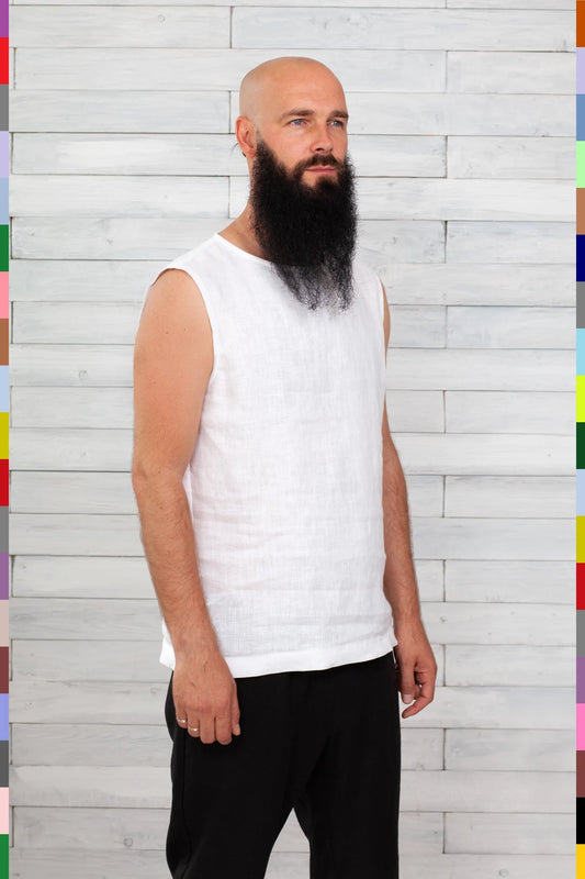 Linen men t-shirt