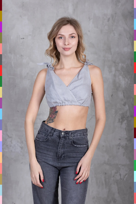 Linen women top