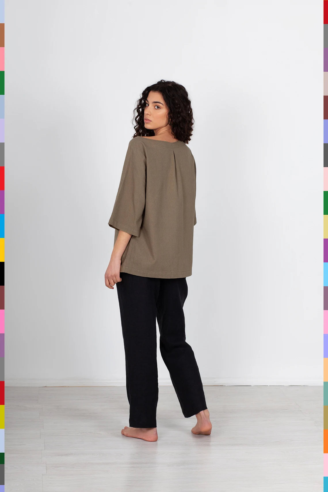 Linen women top