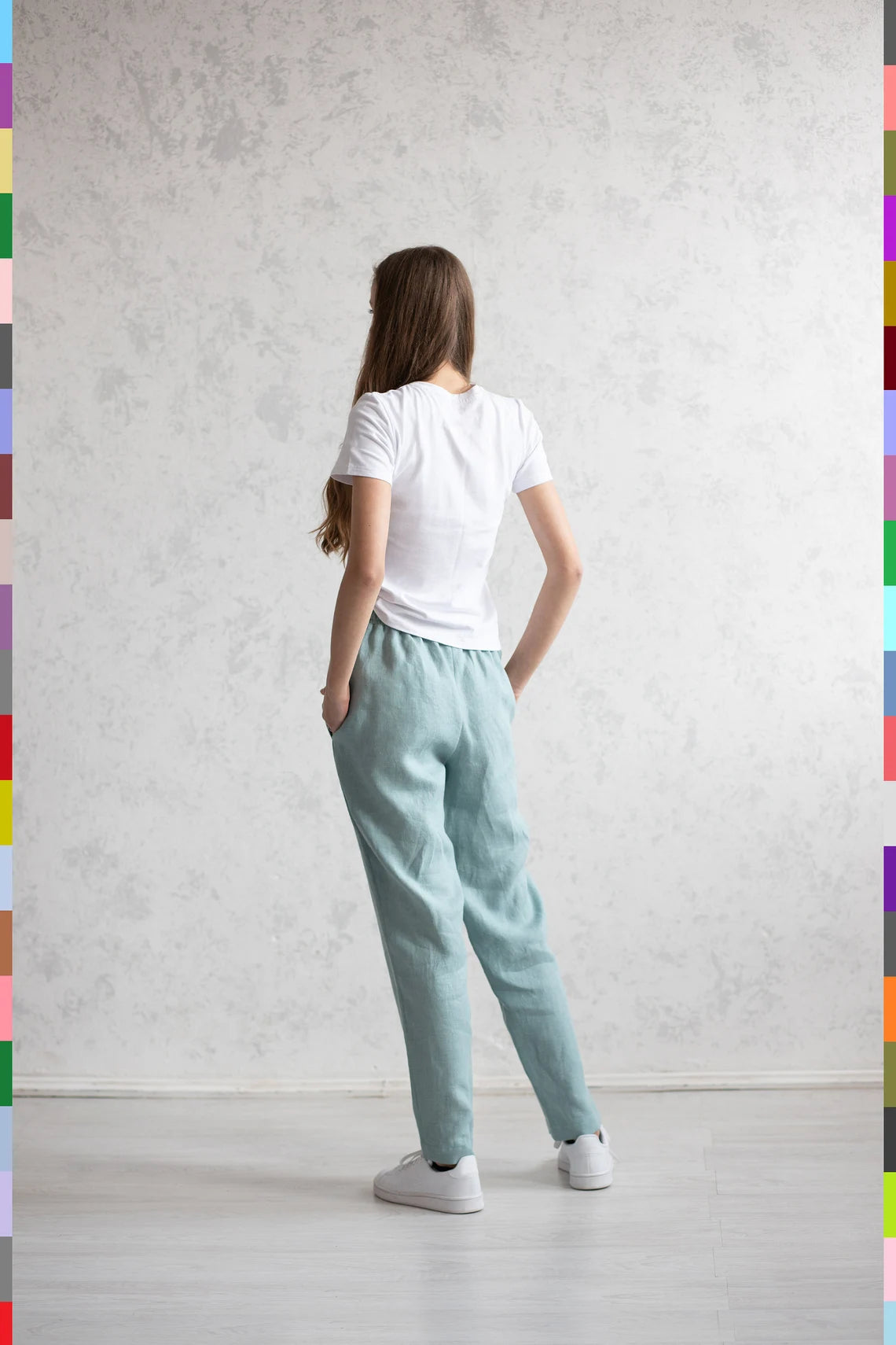 Linen women pants