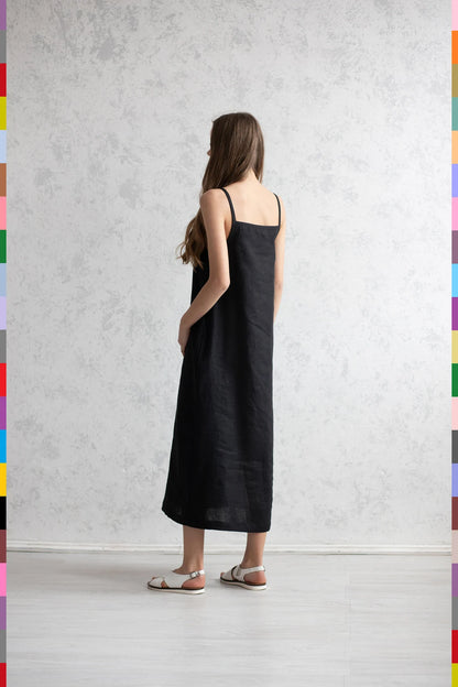 Linen women dress