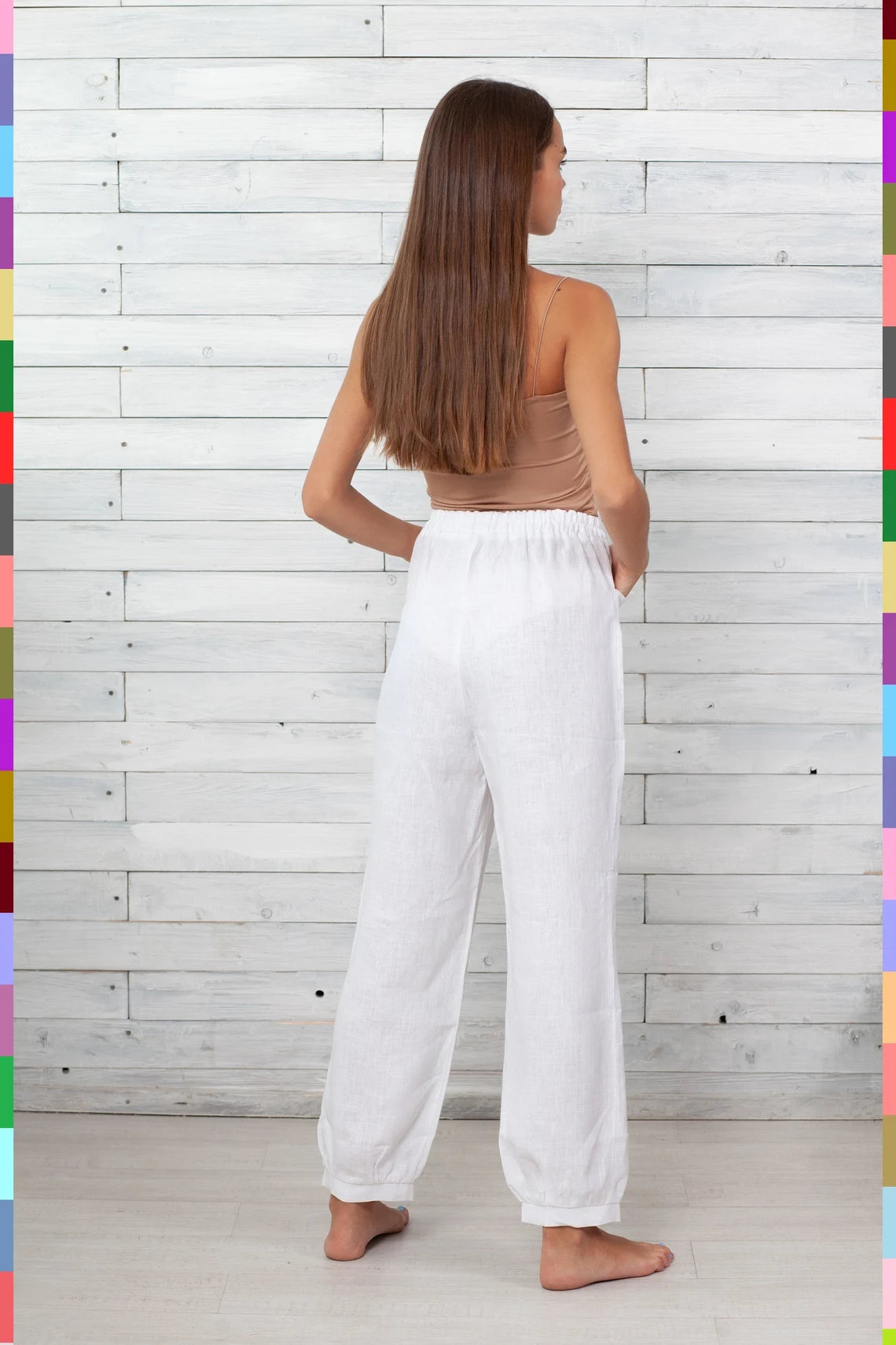 Linen women pants