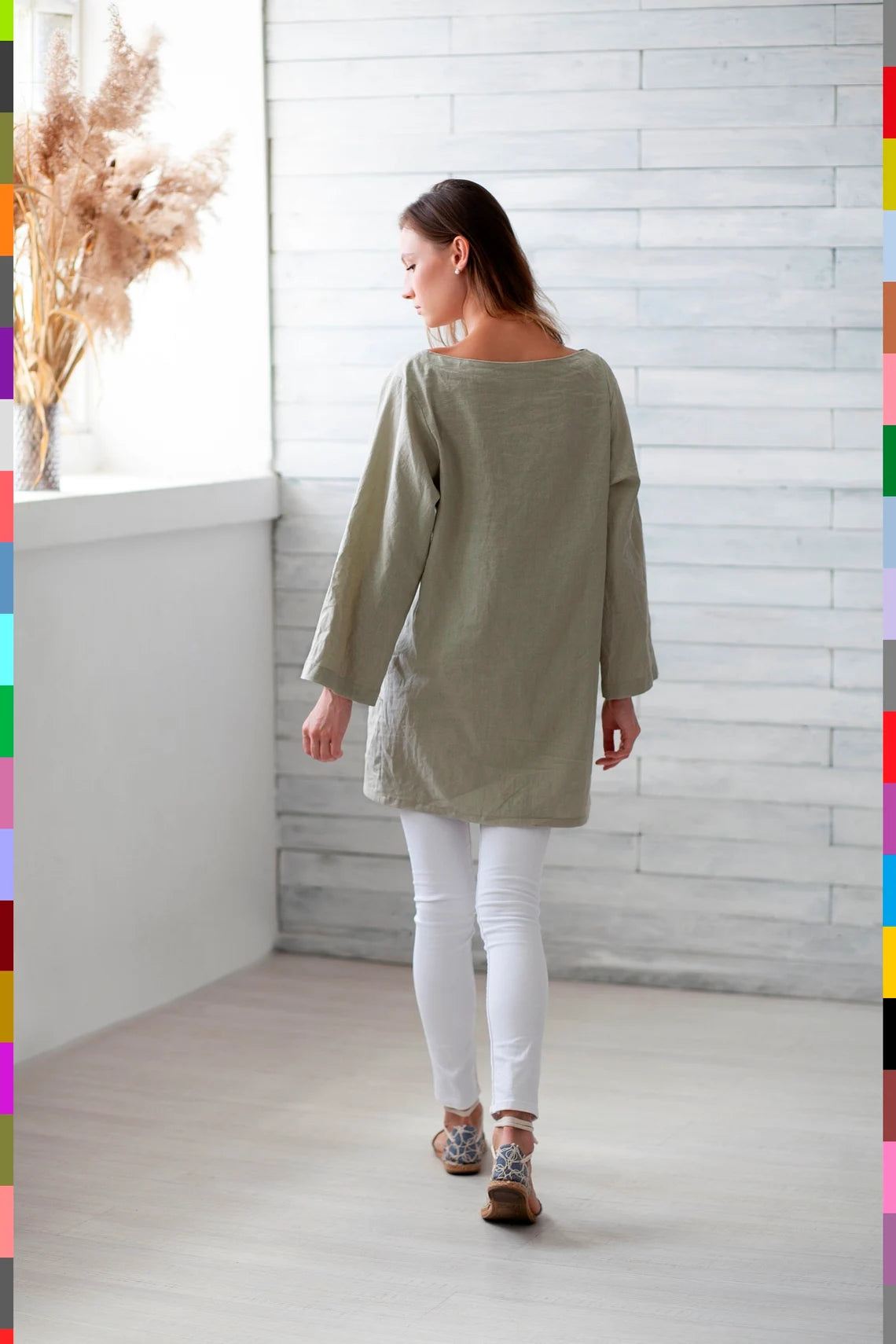 Linen women top