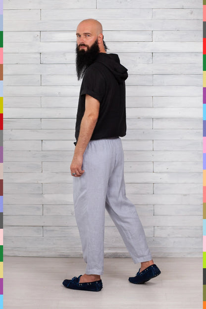 Linen men pants