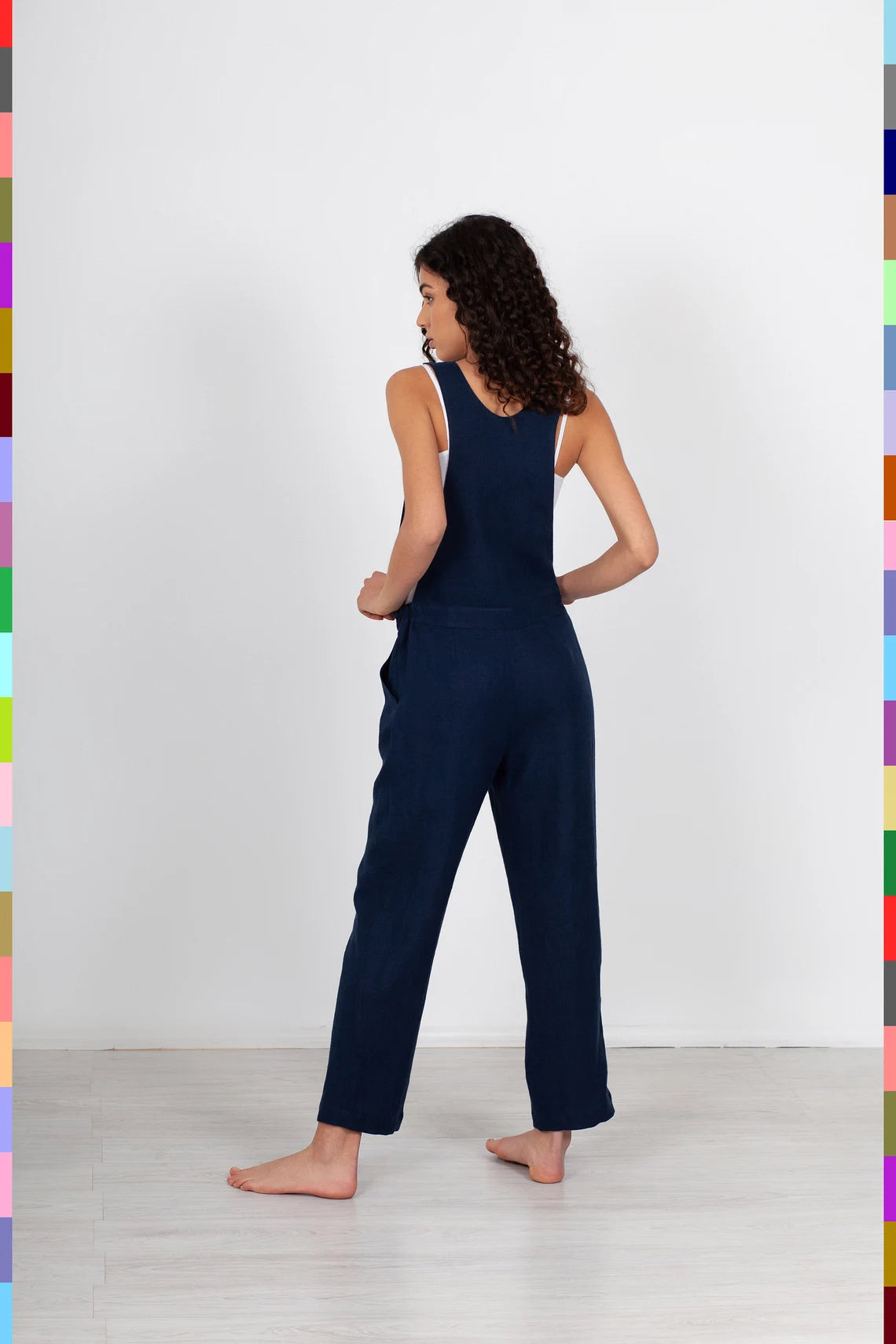 Linen women jumpsuit