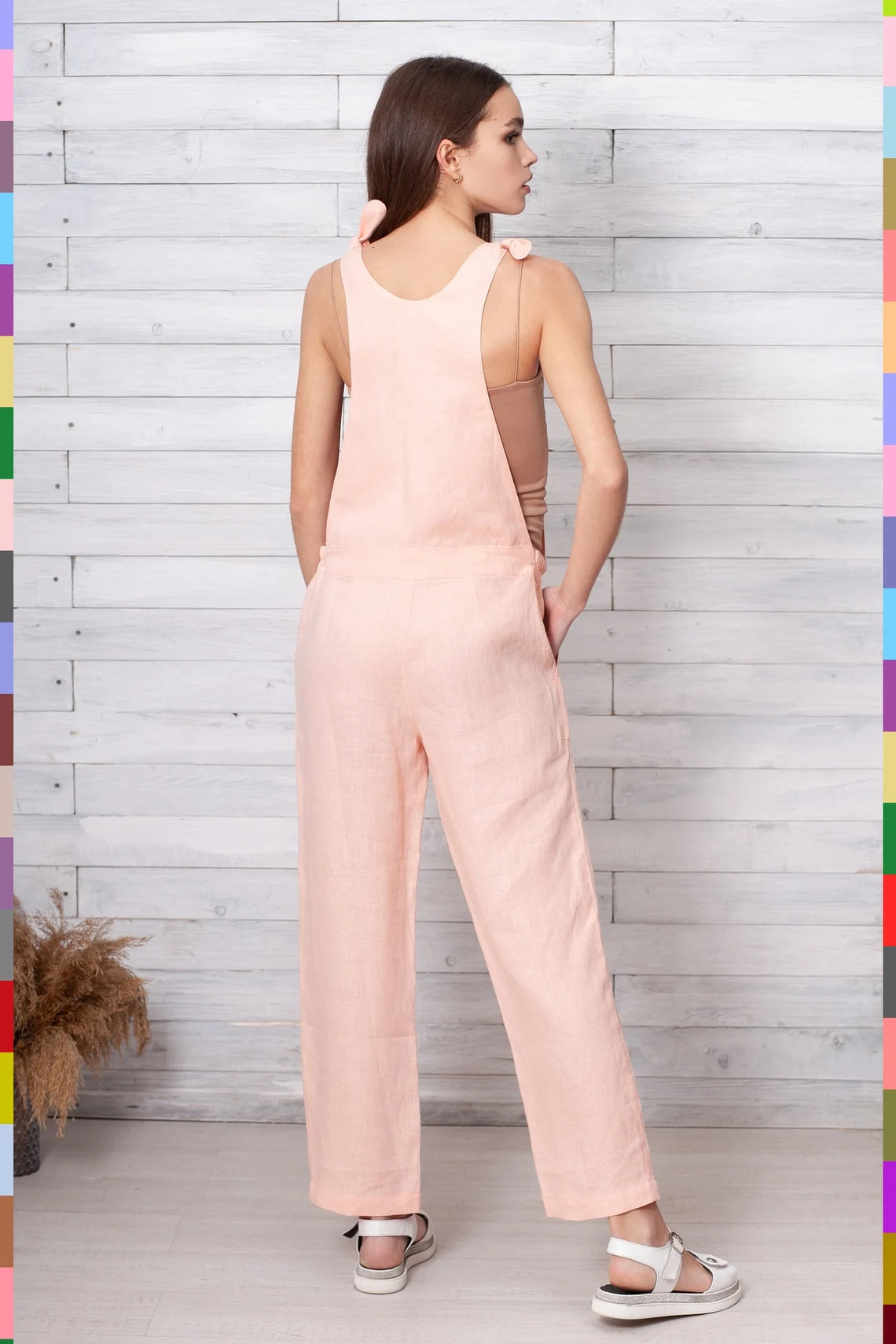 Linen women jumpsuit