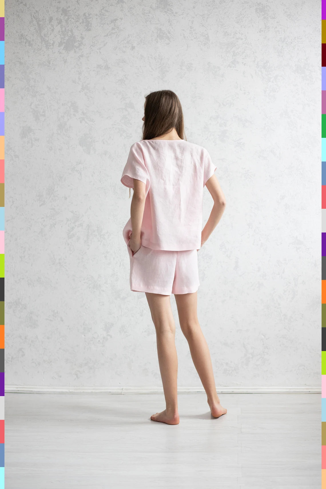 Linen women sleepwear