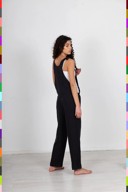 Linen women jumpsuit